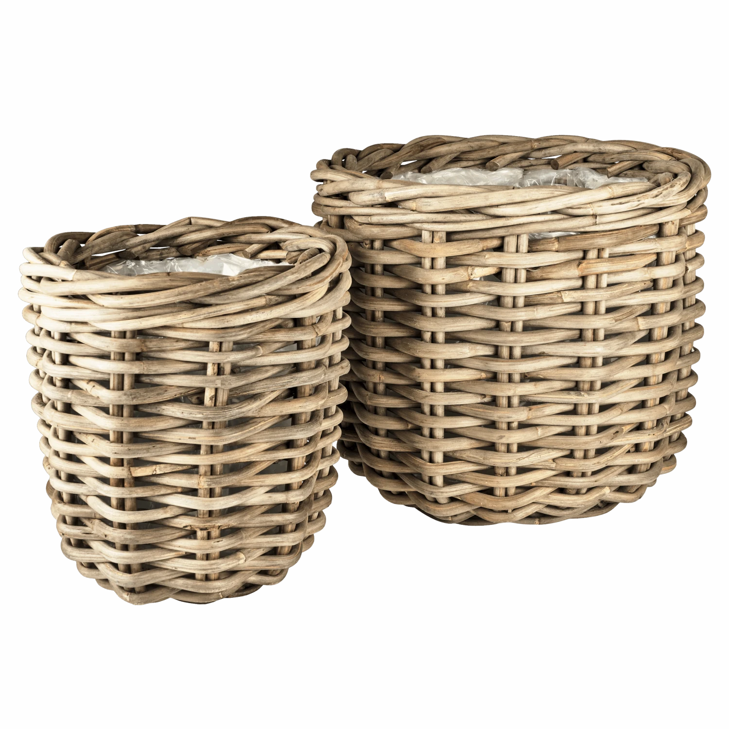 Vida Übertopf Korbgeflecht 2 Stck.