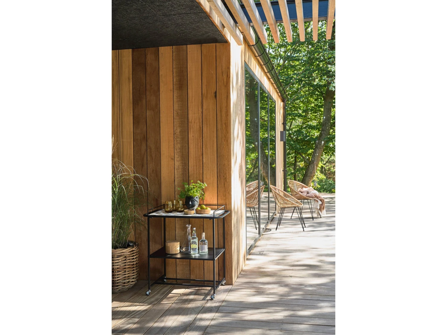 Vida Übertopf Korbgeflecht 2 Stck. – Bild 7