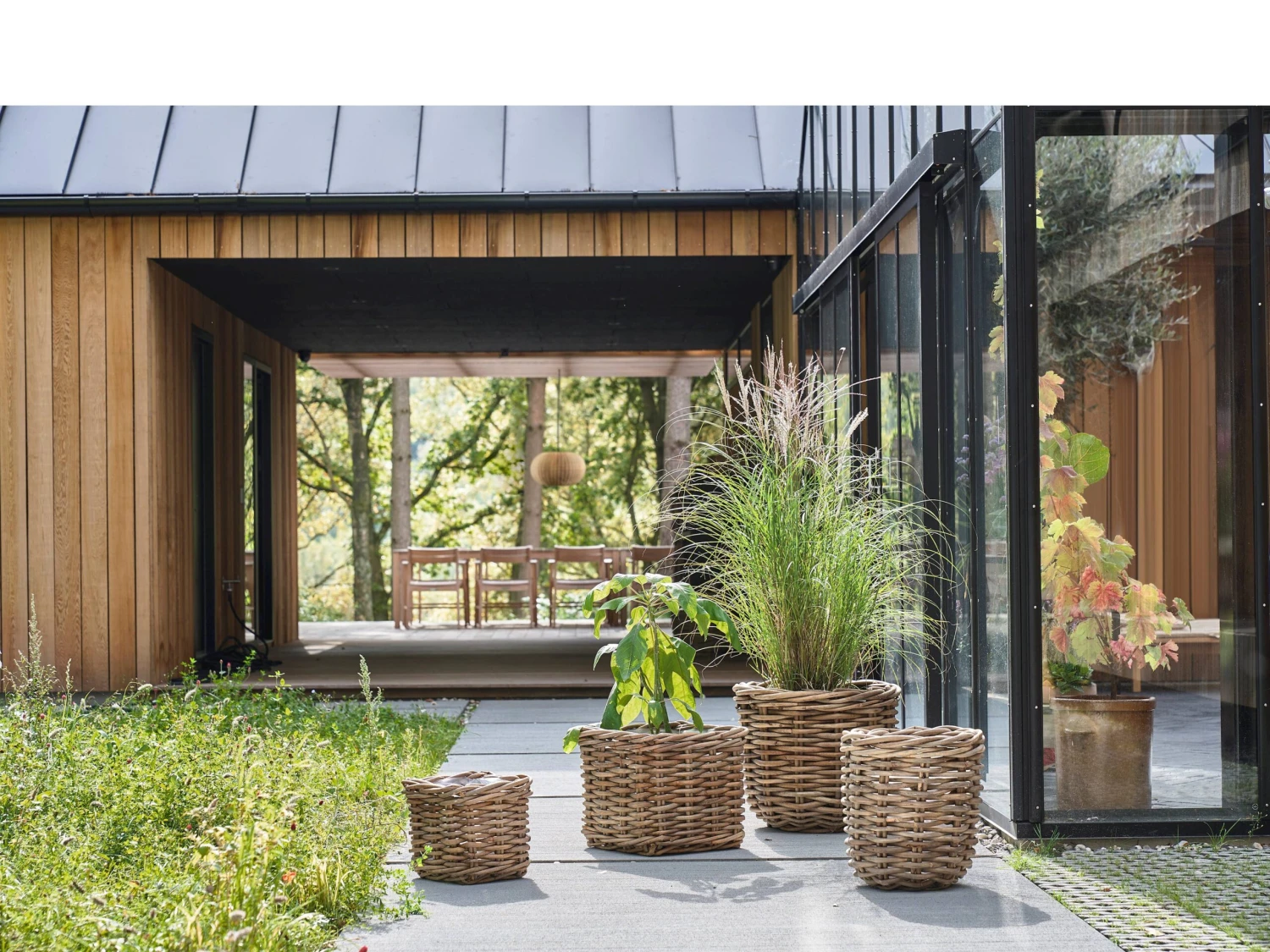 Vida Übertopf Korbgeflecht 2 Stck. – Bild 9