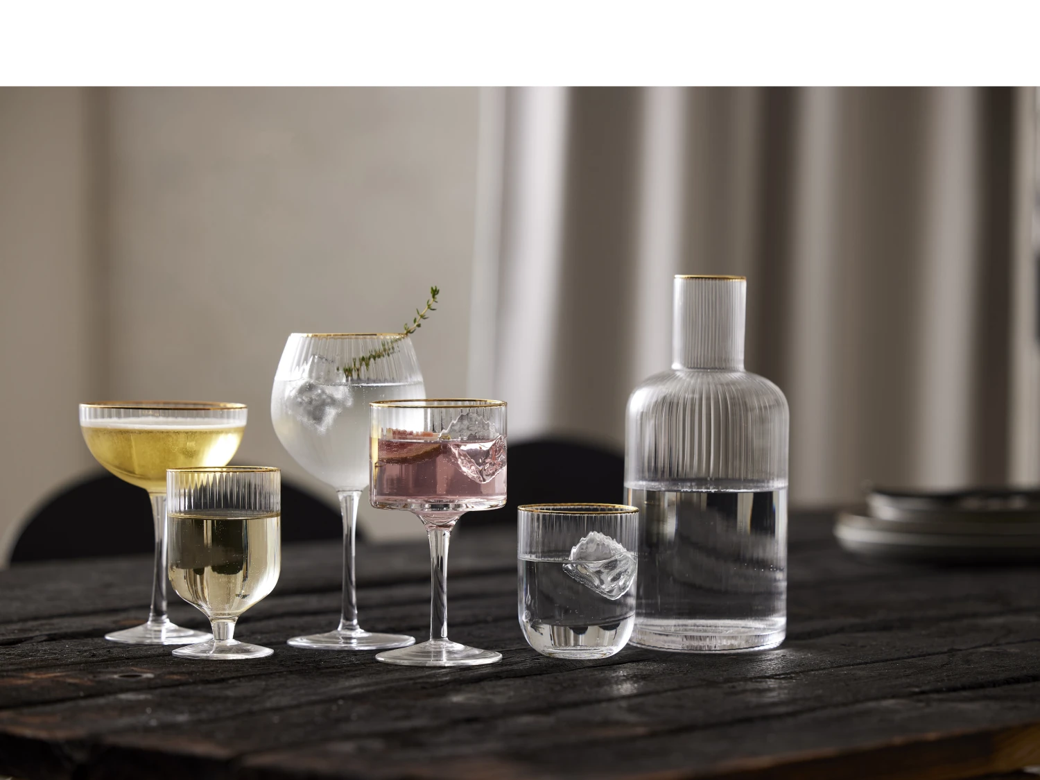 Lyngby Glas Palermo Gold Weinglas 4 Stck. – Bild 6