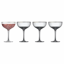 Lyngby Glas Palermo Gold Cocktailglas 4 Stck.