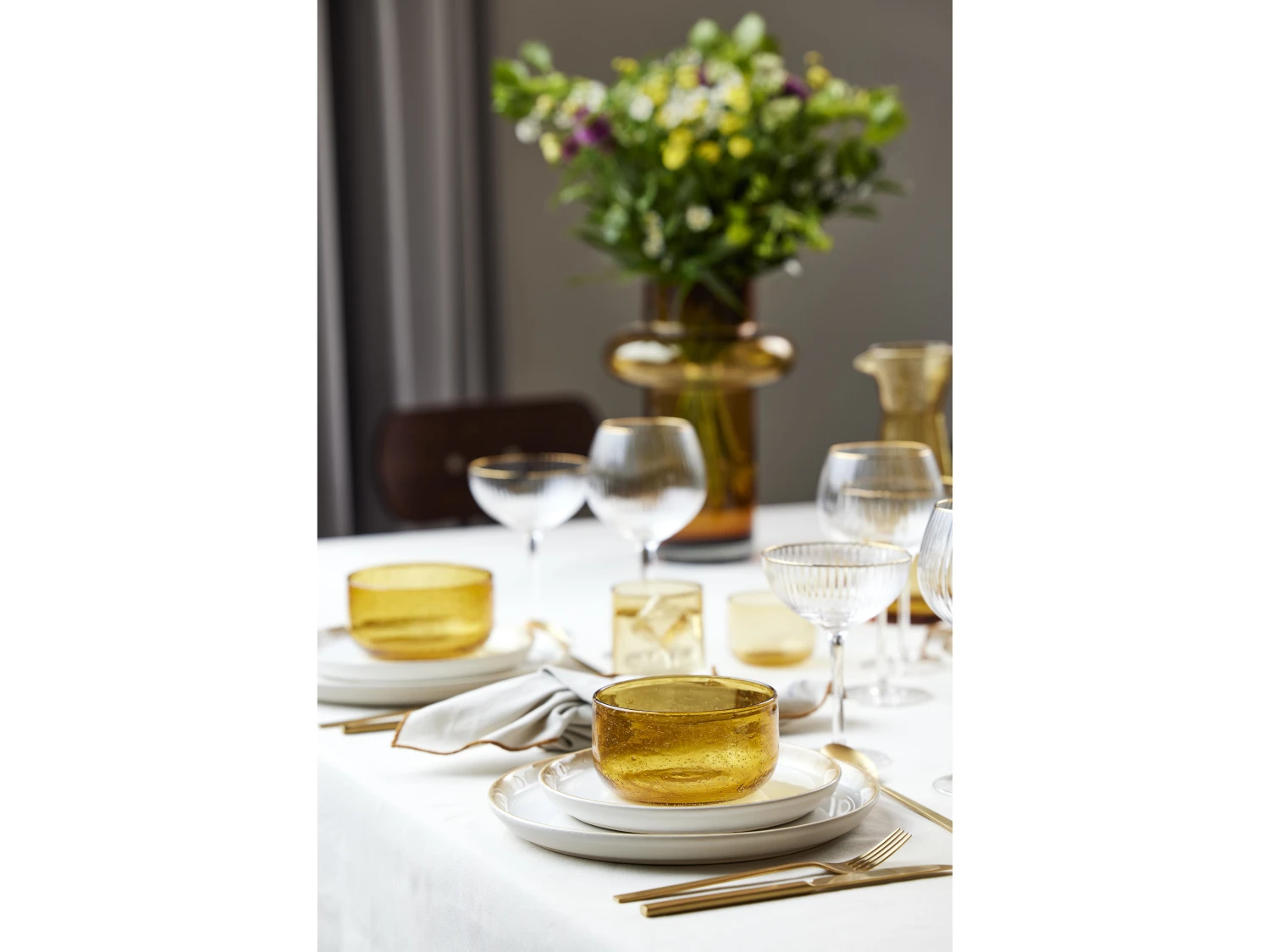 Lyngby Glas Palermo Gold Cocktailglas 4 Stck. â Bild 6