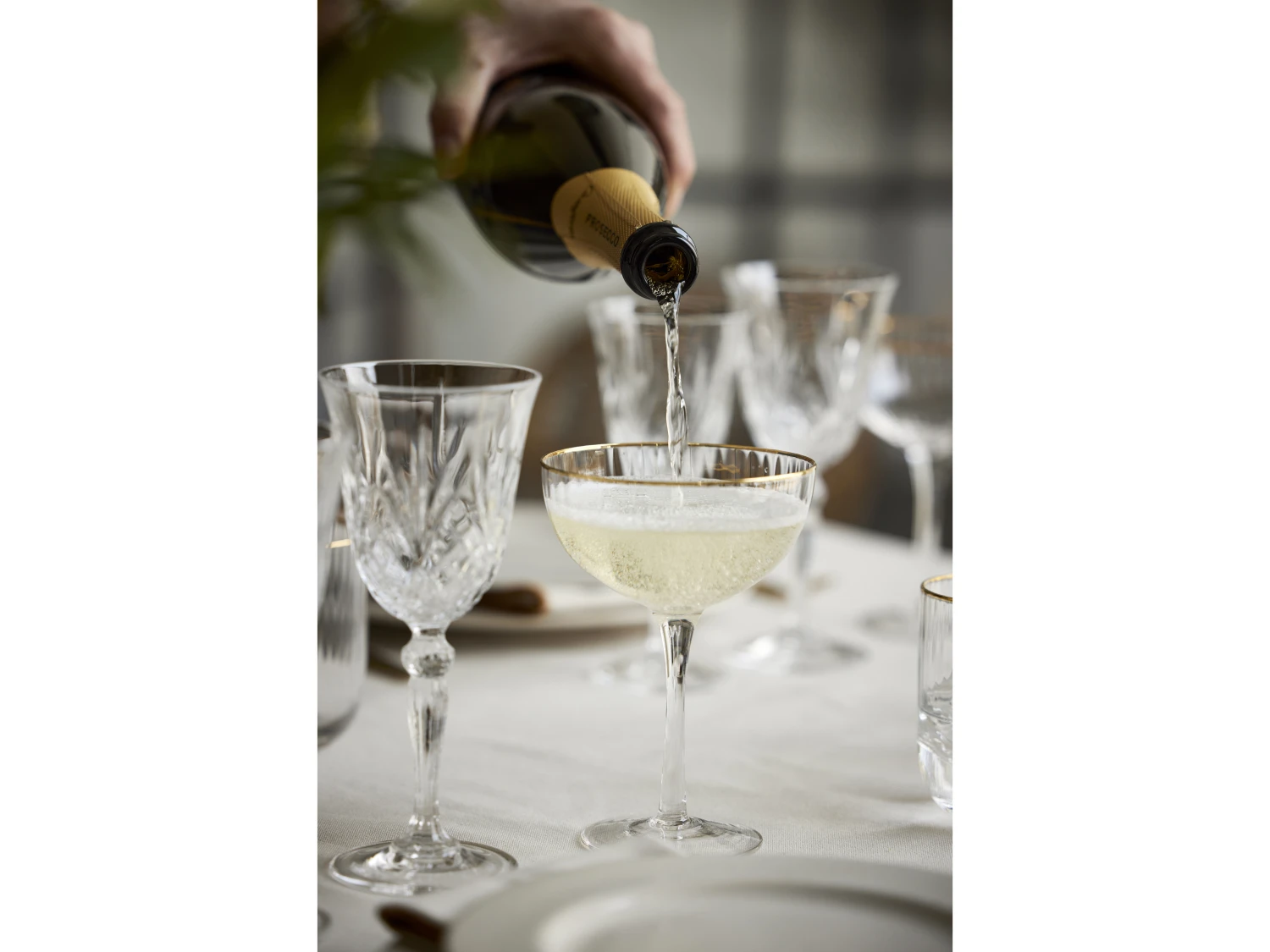 Lyngby Glas Palermo Gold Cocktailglas 4 Stck. â Bild 12