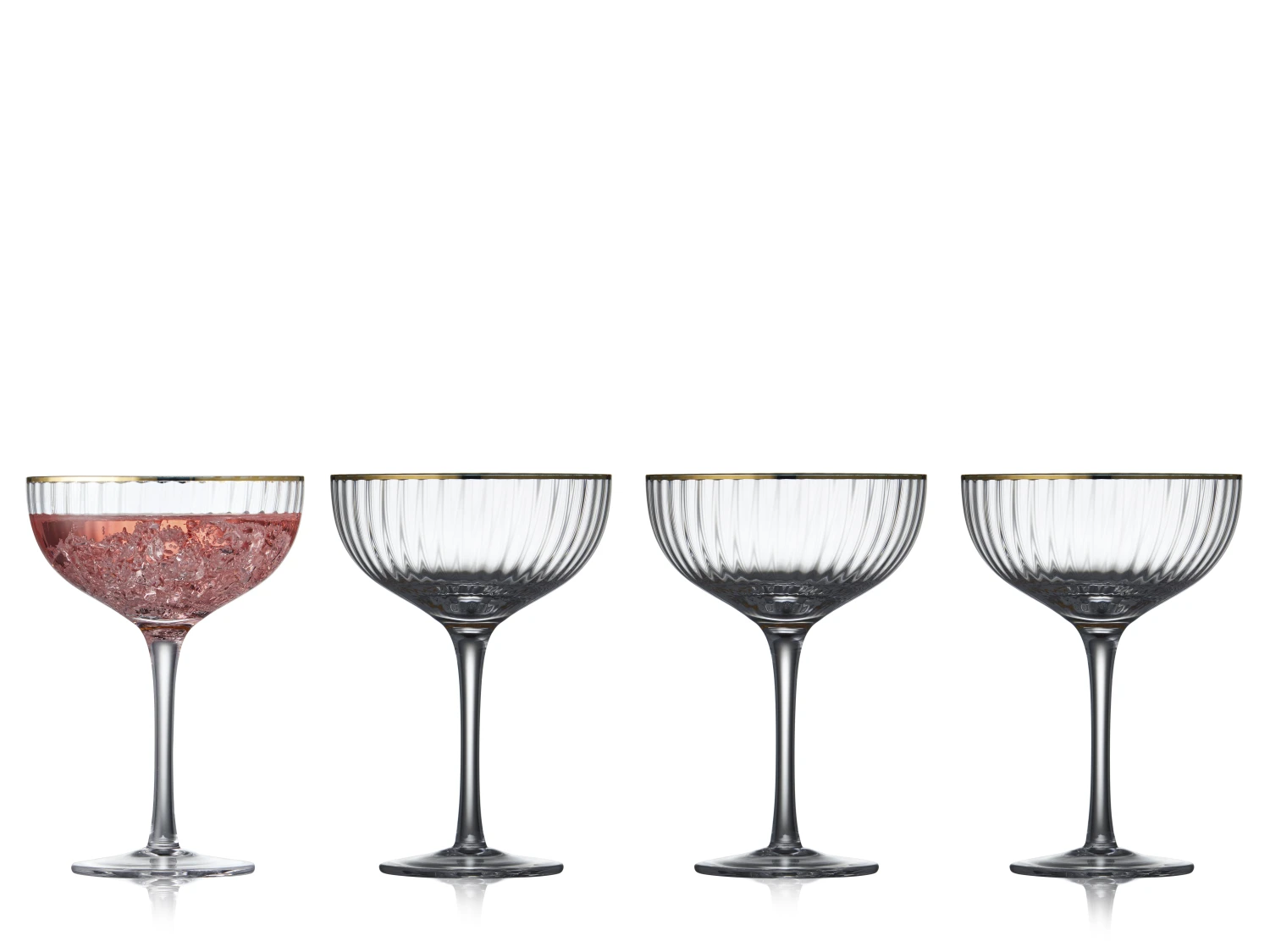 Lyngby Glas Palermo Gold Cocktailglas 4 Stck. â Bild 13