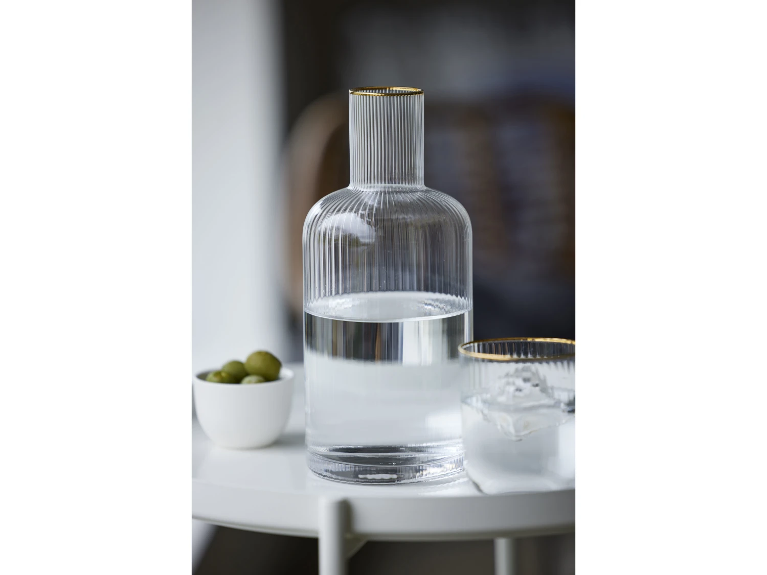 Lyngby Glas Palermo Gold Karaffe – Bild 6