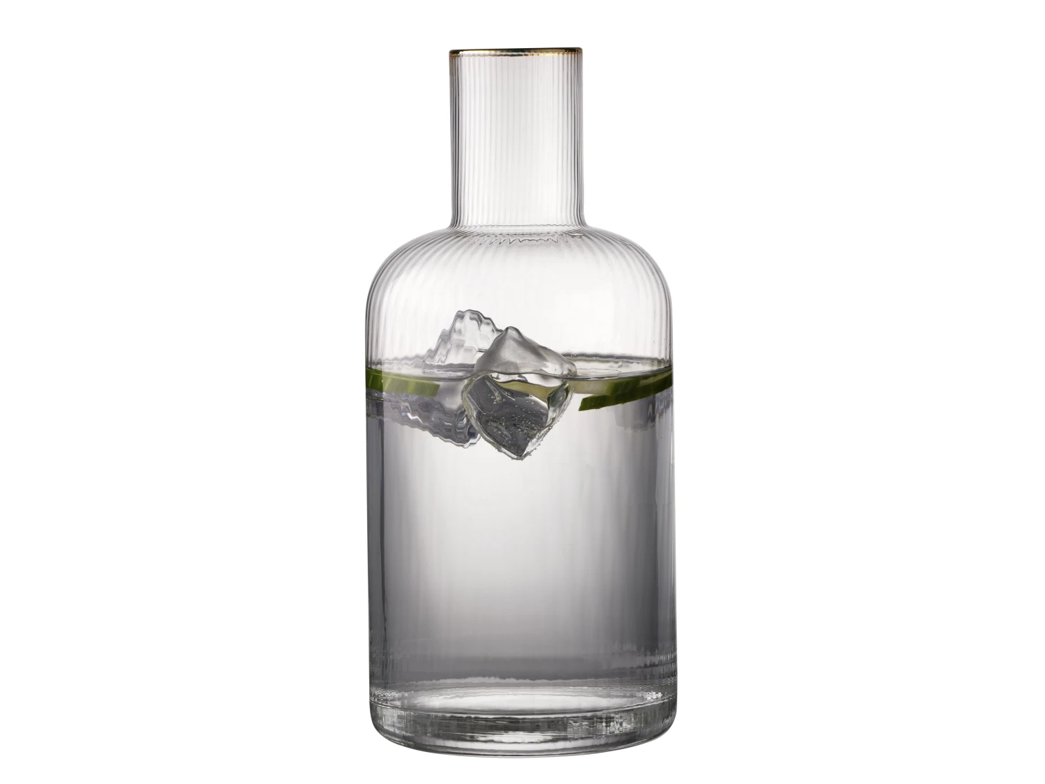 Lyngby Glas Palermo Gold Karaffe – Bild 7