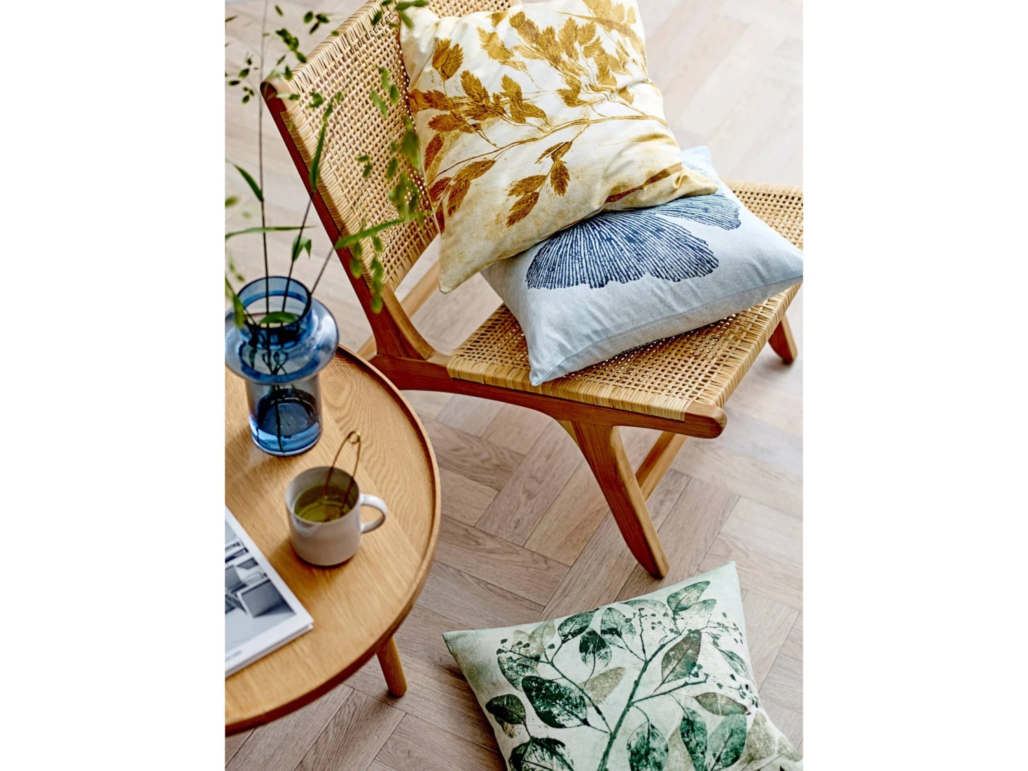 Ginkgo Kissenbezug – Bild 2