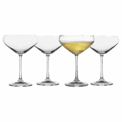Lyngby Glas Juvel Champagner-Schale 4 Stck.
