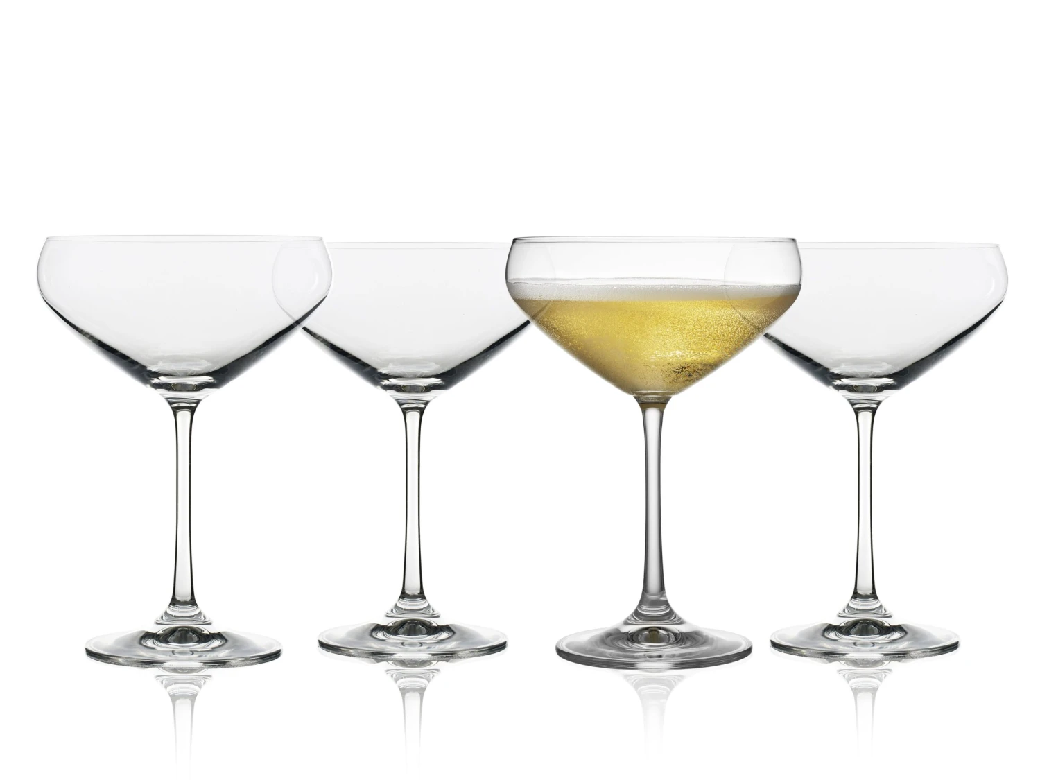 Lyngby Glas Juvel Champagner-Schale 4 Stck. – Bild 9