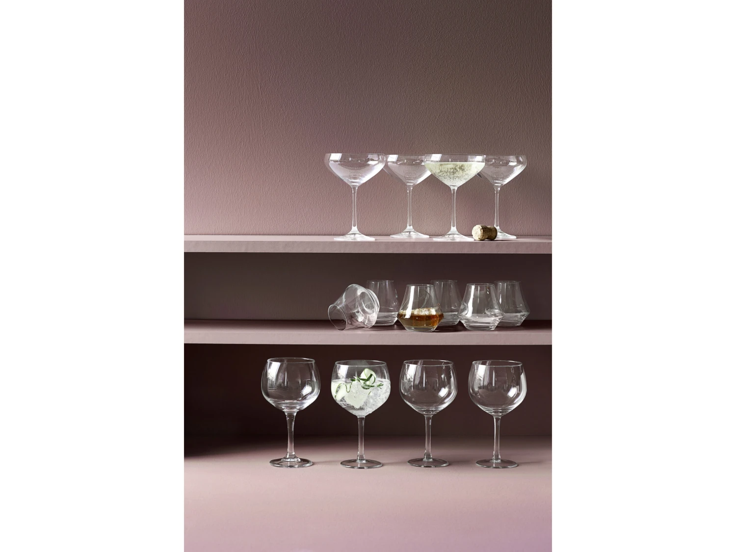 Lyngby Glas Juvel Rumglas 4 Stck. – Bild 4